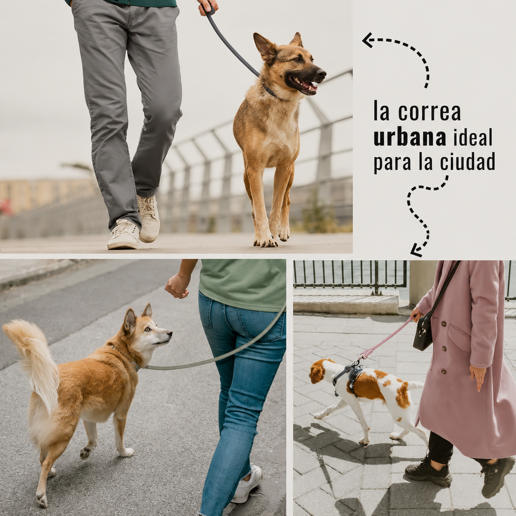 Correa Urbana Anti-enredos con Mosquetón 360° ne&no®
