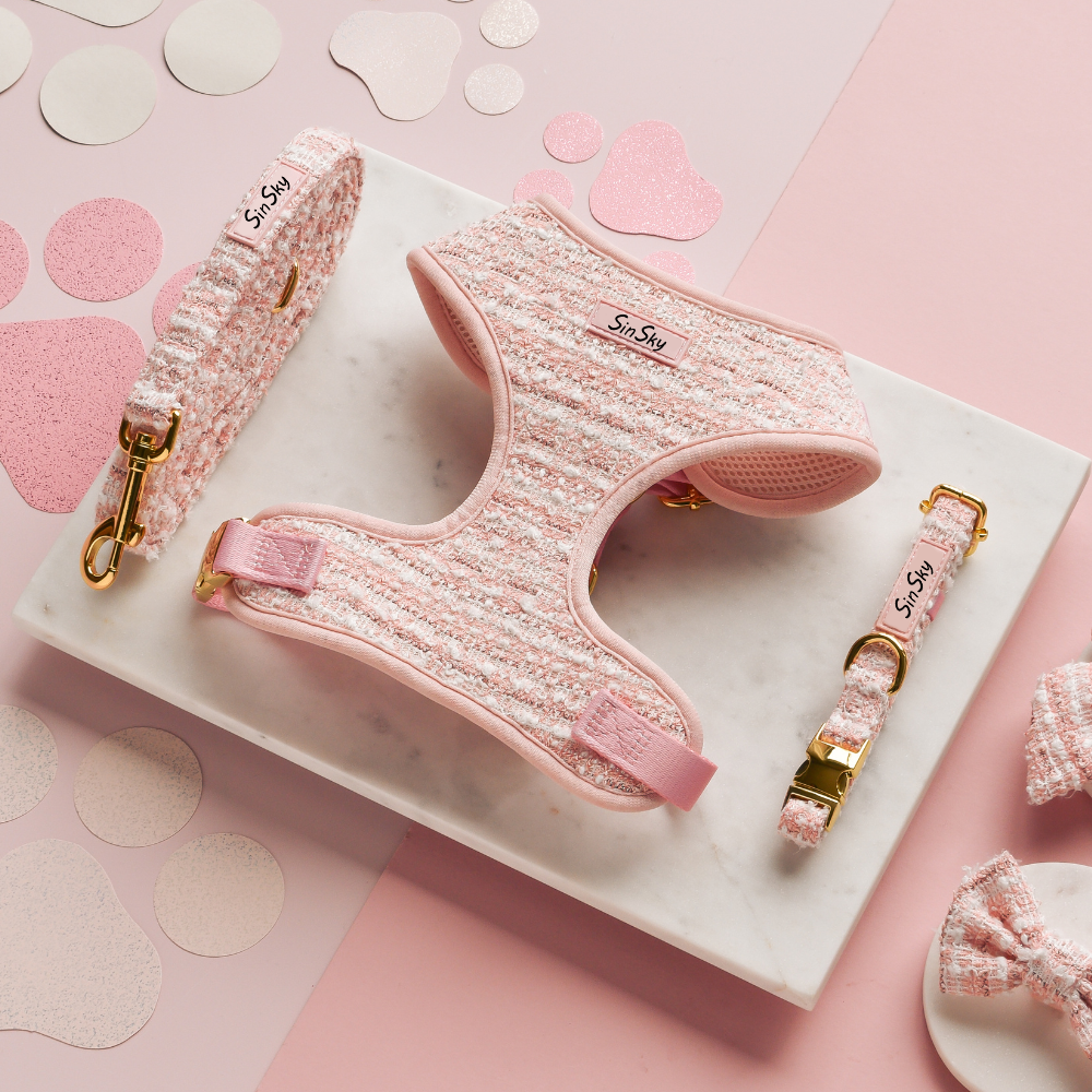 Set de Paseo Tweed Rose