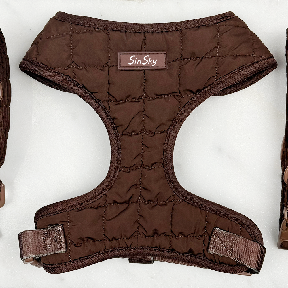 Set de Paseo Cocoa (Arnés + Correa + Portabolsas)